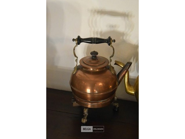 2x kleine koperen ketels - afbeelding 2 van  3