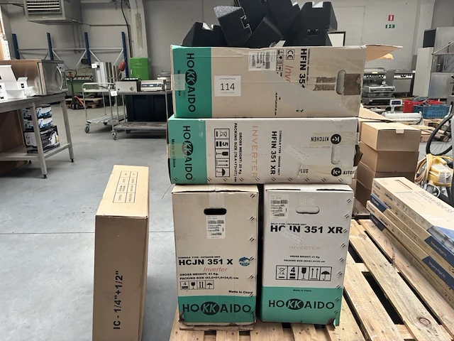 2x klimaat-set hokkaido hfin 351xr - afbeelding 1 van  6