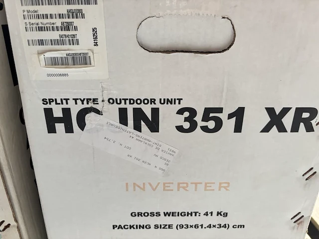 2x klimaat-set hokkaido hfin 351xr - afbeelding 4 van  6
