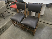 2x kloosterstoel - afbeelding 1 van  5