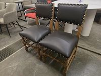 2x kloosterstoel - afbeelding 2 van  5