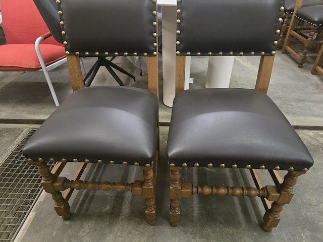 2x kloosterstoel - afbeelding 4 van  5