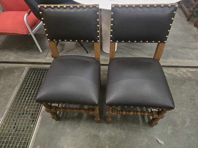 2x kloosterstoel - afbeelding 3 van  5
