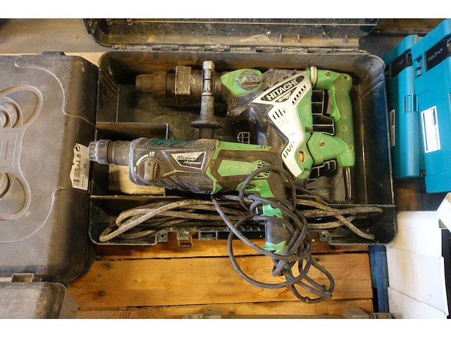2x klopboormachine hitachi - afbeelding 1 van  5