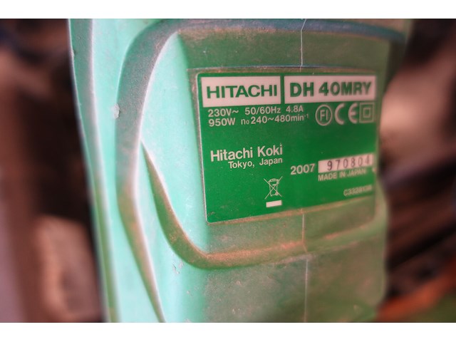 2x klopboormachine hitachi - afbeelding 4 van  5