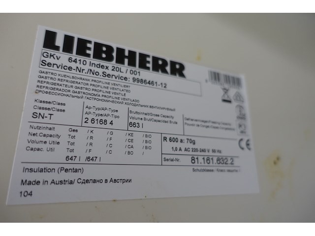 2x koelkast liebherr - afbeelding 7 van  7