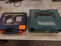 2x koffer met klokboren