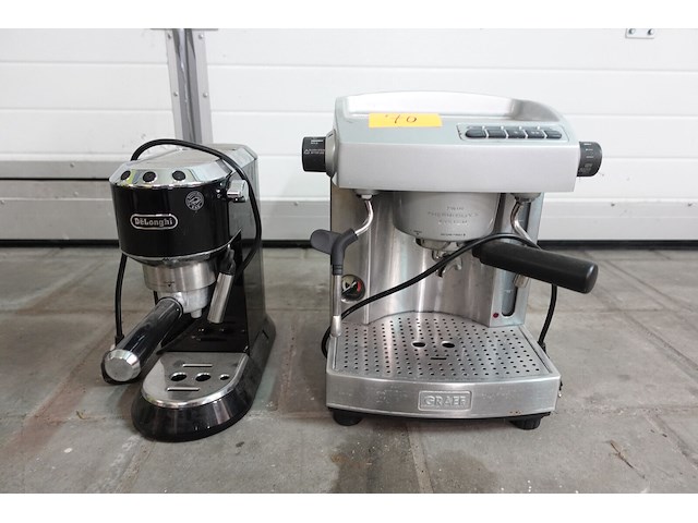 2x koffieapparaat - afbeelding 1 van  7