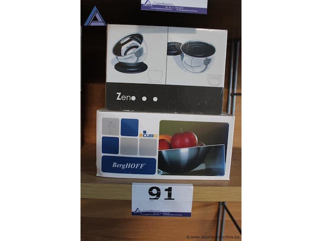 2x kommen, zeno, berghoff cubo - afbeelding 1 van  1