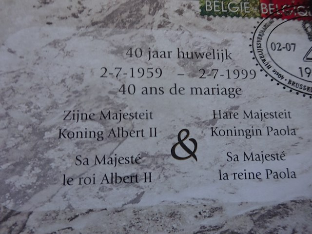 2x koninklijk huwelijk - afbeelding 3 van  5