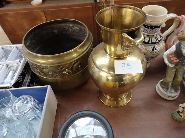 2x koperen object - afbeelding 1 van  1