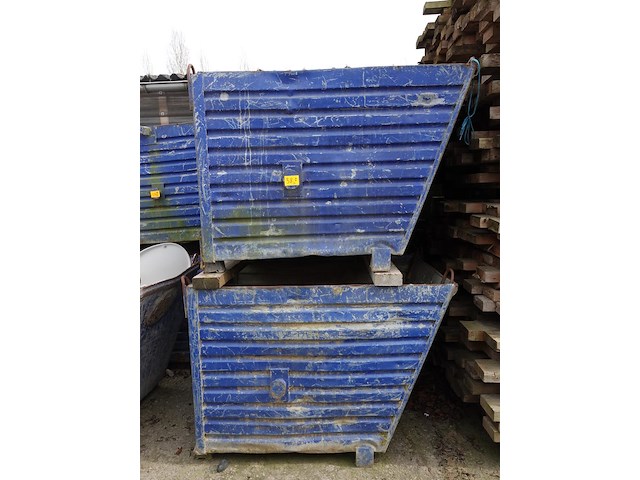 2x kraancontainer - afbeelding 1 van  3
