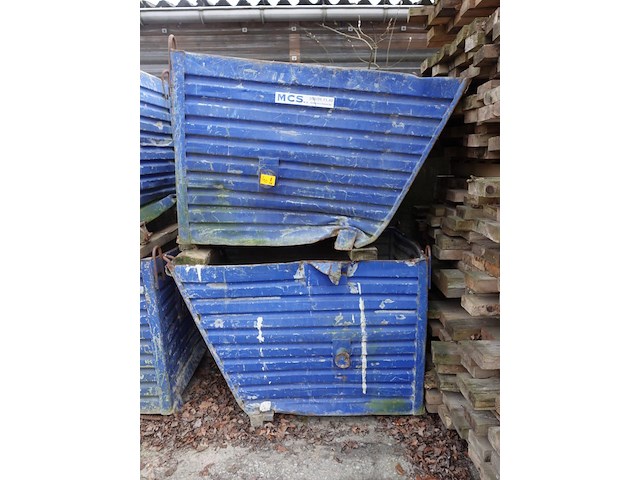 2x kraancontainer - afbeelding 1 van  2