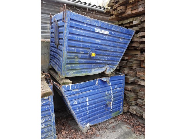 2x kraancontainer - afbeelding 2 van  2
