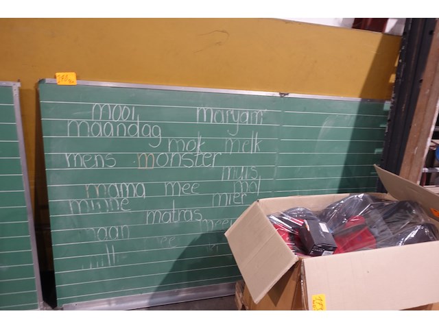 2x krijtbord - afbeelding 1 van  2