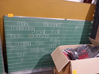 2x krijtbord - afbeelding 1 van  2