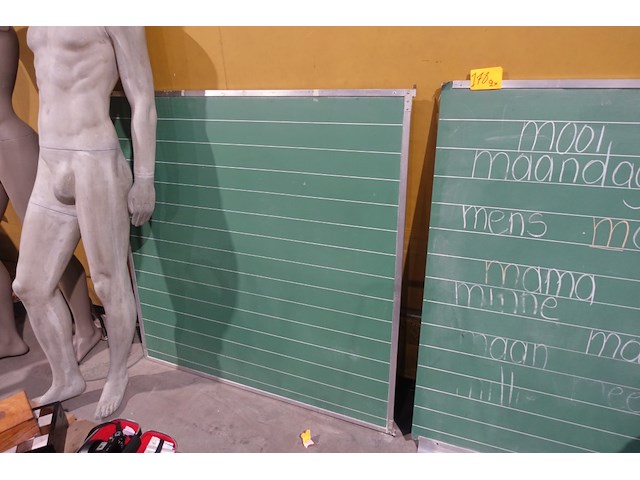 2x krijtbord - afbeelding 2 van  2