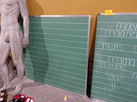 2x krijtbord - afbeelding 2 van  2