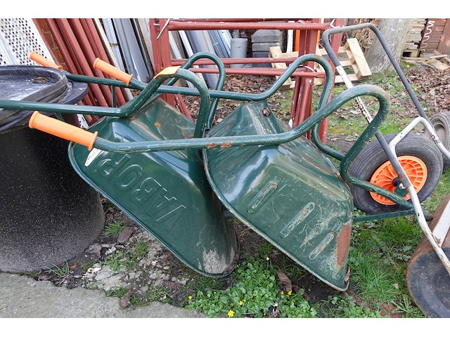 2x kruiwagen + rol - afbeelding 5 van  5