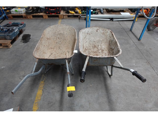 2x kruiwagen - afbeelding 1 van  5