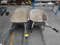 2x kruiwagen - afbeelding 1 van  5