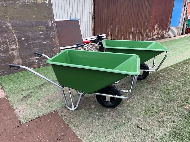 2x kruiwagen - afbeelding 1 van  3