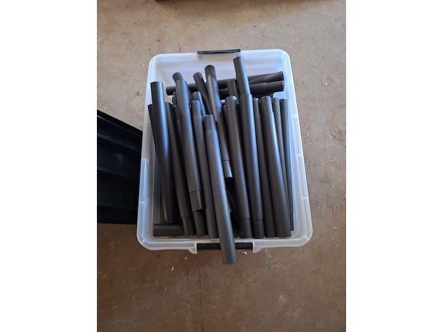 2x kunstof rek - afbeelding 2 van  3