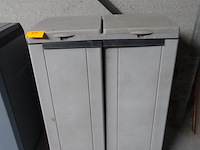 2x kunststof afvalhouder - afbeelding 2 van  4