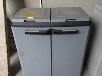 2x kunststof afvalhouder - afbeelding 3 van  4