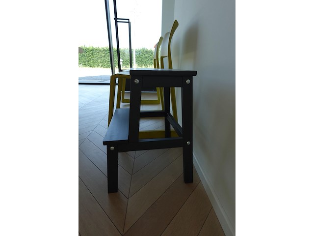 2x kunststof stoel vitra. - afbeelding 2 van  3