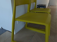 2x kunststof stoel vitra. - afbeelding 3 van  3