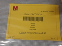 2x kussen ligbed aspen manutti - afbeelding 2 van  2