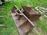 2x laadbak voor graafmachine - afbeelding 1 van  1