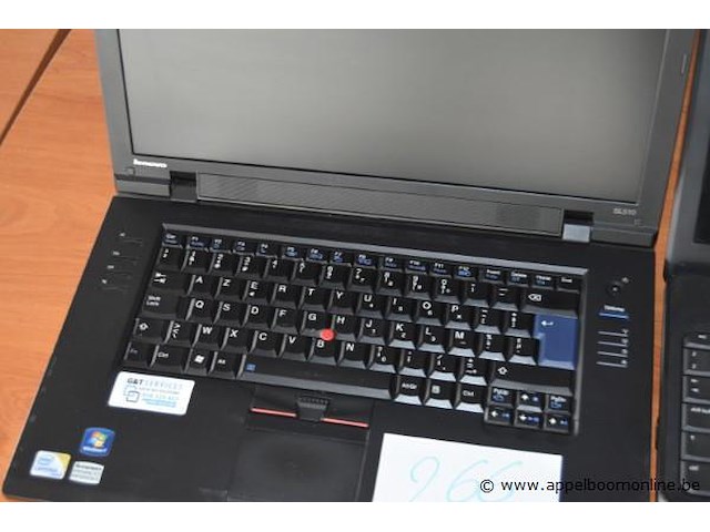 2x laptop, wo. lenovo sl510 en hp, en beeldscherm, werking niet gekend - afbeelding 3 van  4