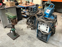 2x las apparaat + tafelboormachine *werkende staat* - afbeelding 1 van  7