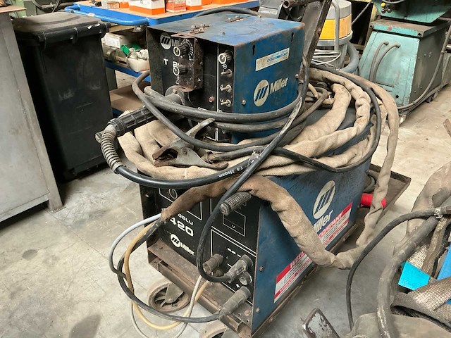 2x las apparaat + tafelboormachine *werkende staat* - afbeelding 2 van  7