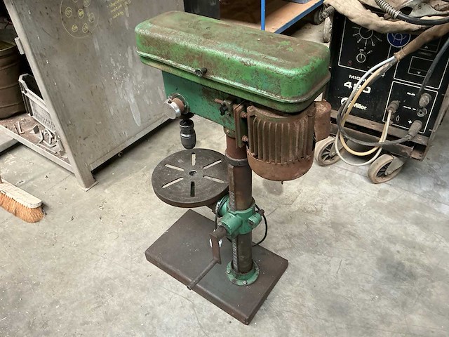 2x las apparaat + tafelboormachine *werkende staat* - afbeelding 6 van  7