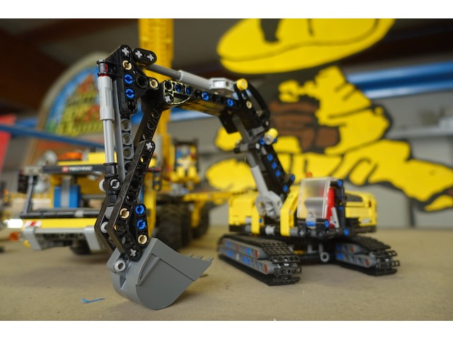2x lego technic & 1x hotweels - afbeelding 3 van  4