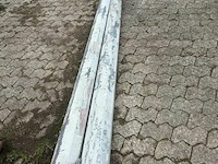 2x lichtmast l ± 1300 cm