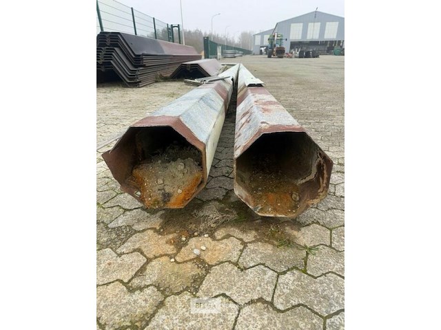 2x lichtmast l ± 1300 cm - afbeelding 2 van  3