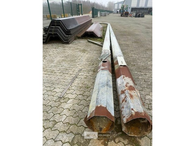 2x lichtmast l ± 1300 cm - afbeelding 3 van  3