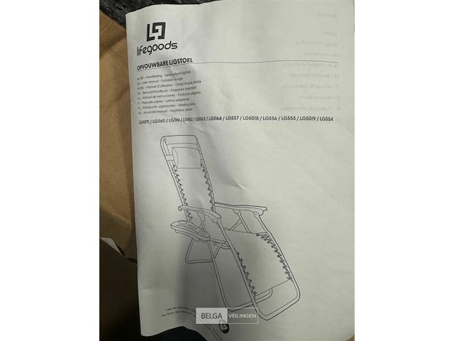 2x ligzetel lifegoods - afbeelding 5 van  8