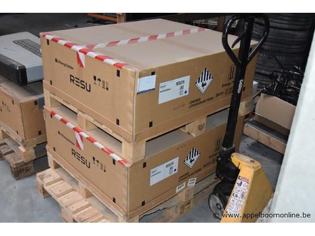 2x lithium-ion energieopslagsysteem, lg energy solution, resu7h jh3, werking niet gekend - afbeelding 1 van  2