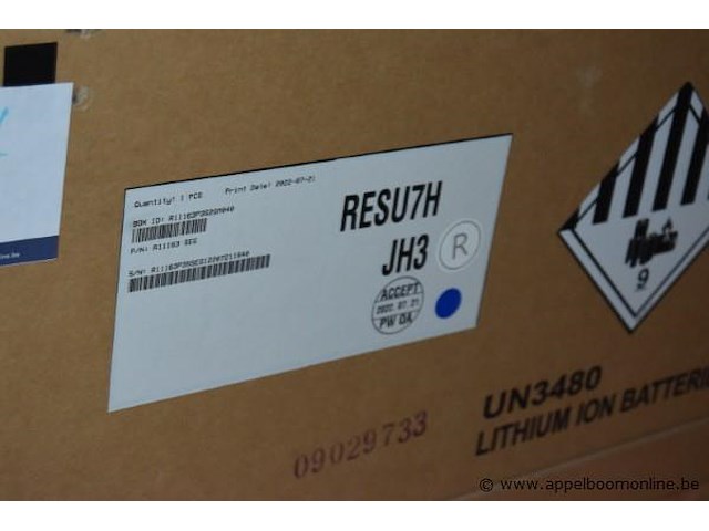 2x lithium-ion energieopslagsysteem, lg energy solution, resu7h jh3, werking niet gekend - afbeelding 2 van  2