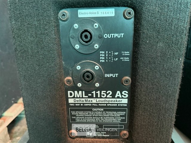 2x luidspreker electro-voice - afbeelding 5 van  6