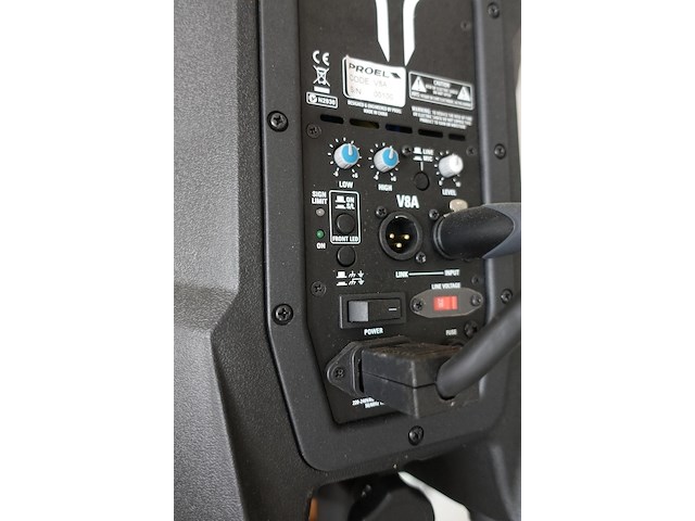 2x luidspreker proel + 2x houder jbsystem - afbeelding 6 van  8