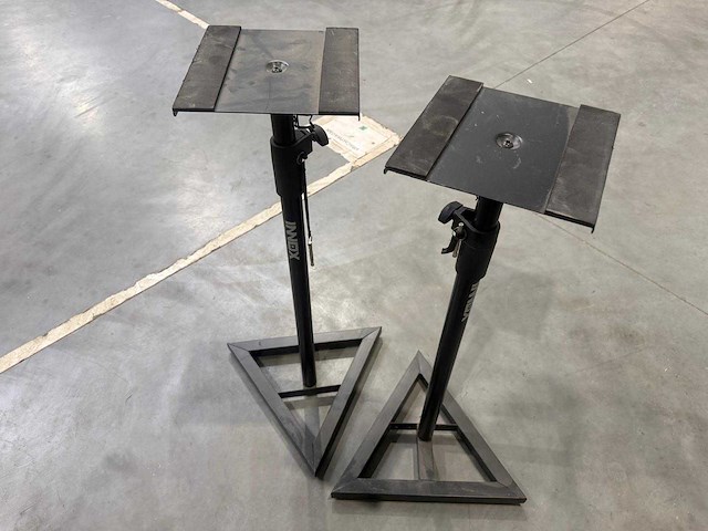 2x luidsprekerstandaard voor studiomonitor innox - afbeelding 1 van  1