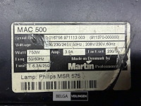 2x mac 500 in flightcase - afbeelding 6 van  8