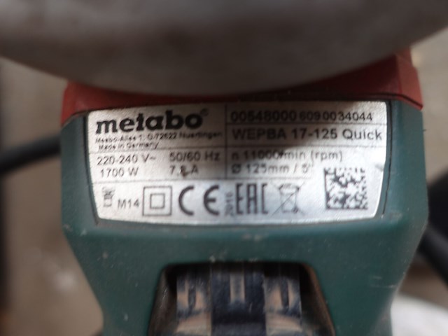 2x machine metabo - afbeelding 4 van  4