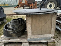 2x mangatdeksel + rubber - afbeelding 2 van  4